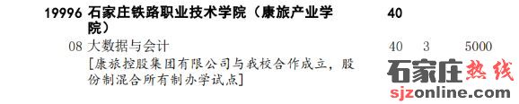 石家莊鐵路職業(yè)技術(shù)學(xué)院(康旅產(chǎn)業(yè)學(xué)院)2022年單招招生計(jì)劃